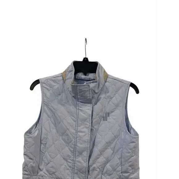 PETER MILLAR Addison Quilted Travel Vest ICE BLUE Women’s M Golf Outdoor Luxury - Picture 5 of 16